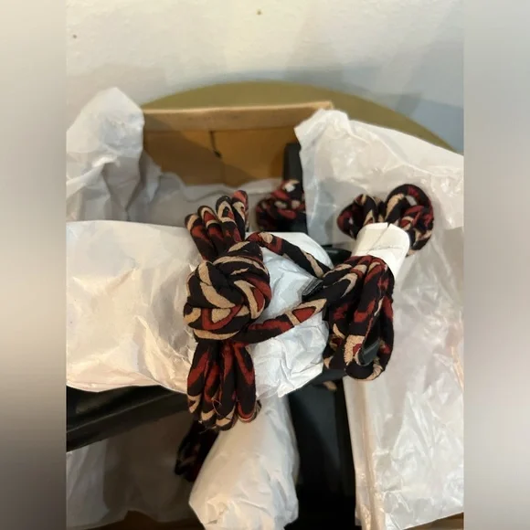 Free People Resort-Ready Wrap Sandals in RED/ROUGE
NWT - Picture 6 of 10